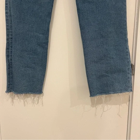 J Crew Stovepipe Straight Leg High Waist Jeans - Picture 7 of 9